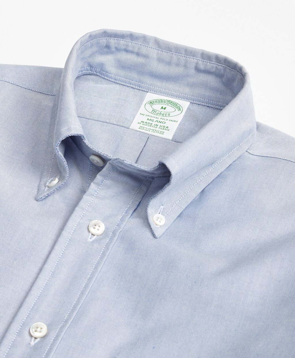 Brooks Brothers Men Milano Fit Oxford  Sport Shirt