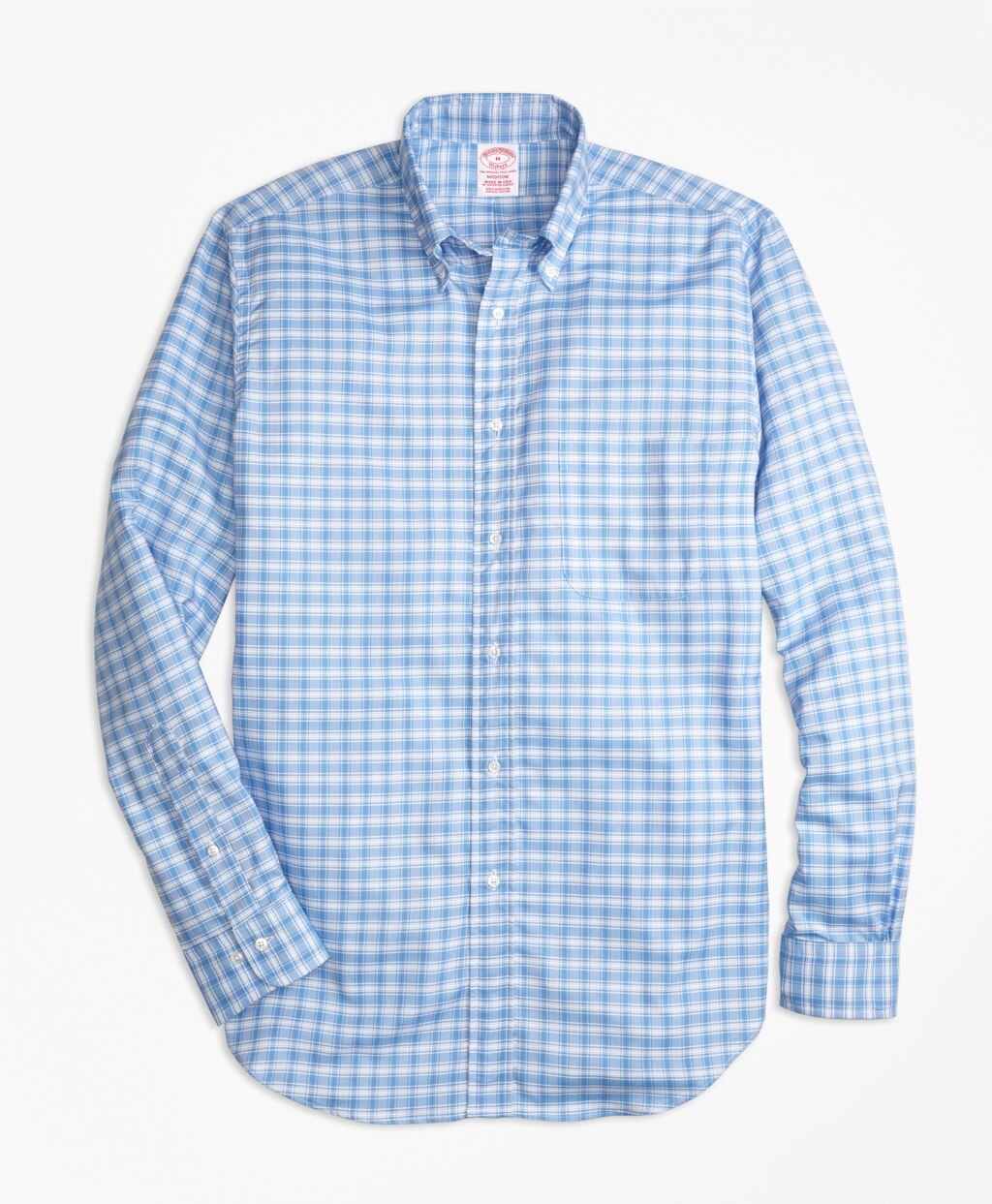 Brooks Brothers Men Madison Fit Oxford Check Sport Shirt