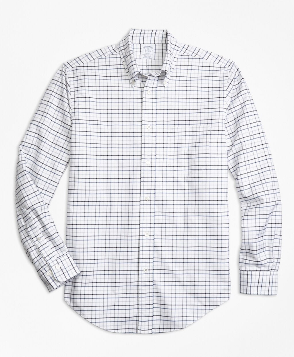 Brooks Brothers Men Regent Fit Oxford Multi-Check Sport Shirt