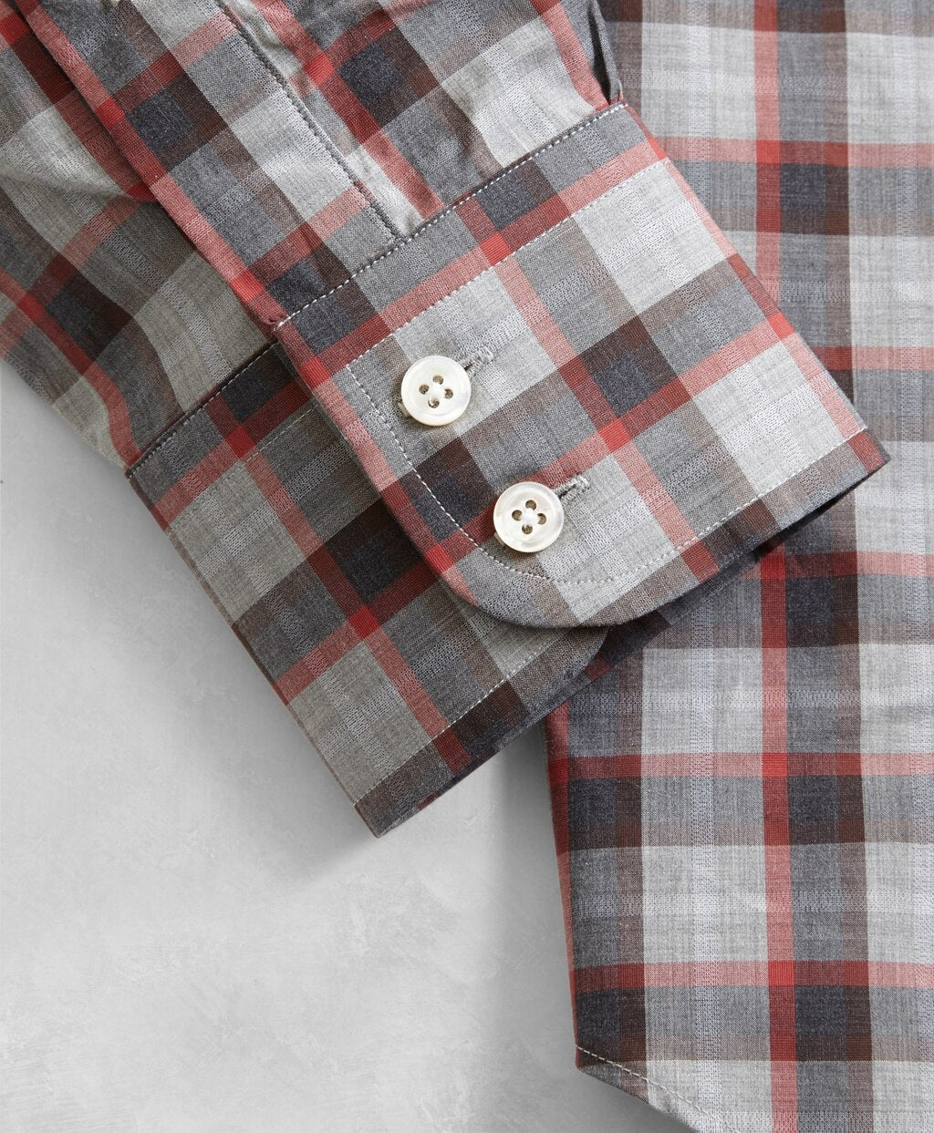 Brooks Brothers Men Golden Fleece® Regent Fit Multi-Plaid Flannel Sport Shirt