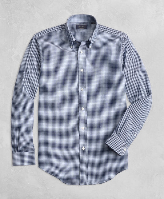 Brooks Brothers Men Golden Fleece® Regent Fit Gingham Sport Shirt