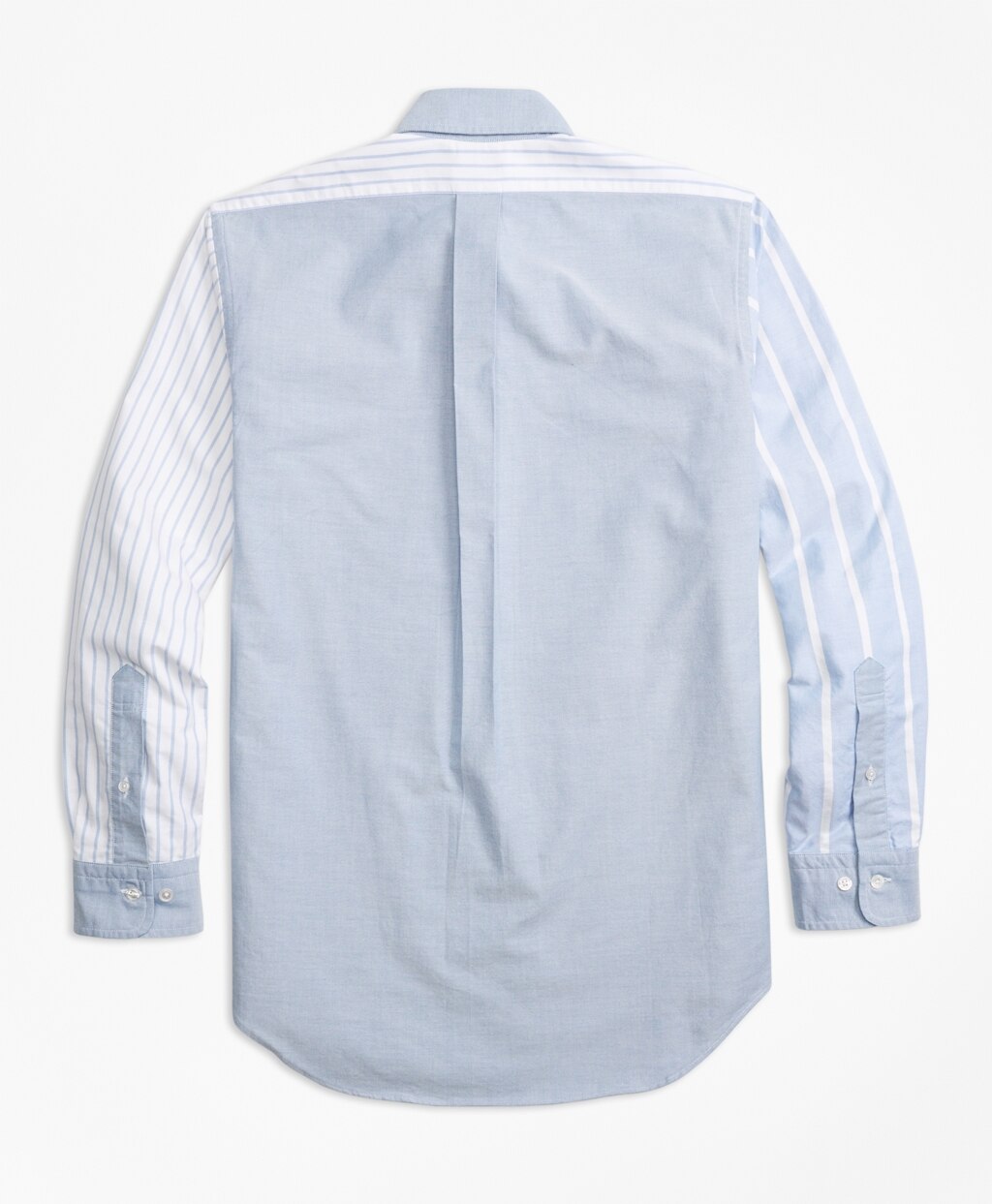 Brooks Brothers Men Milano Fit Oxford Fun Stripe Sport Shirt