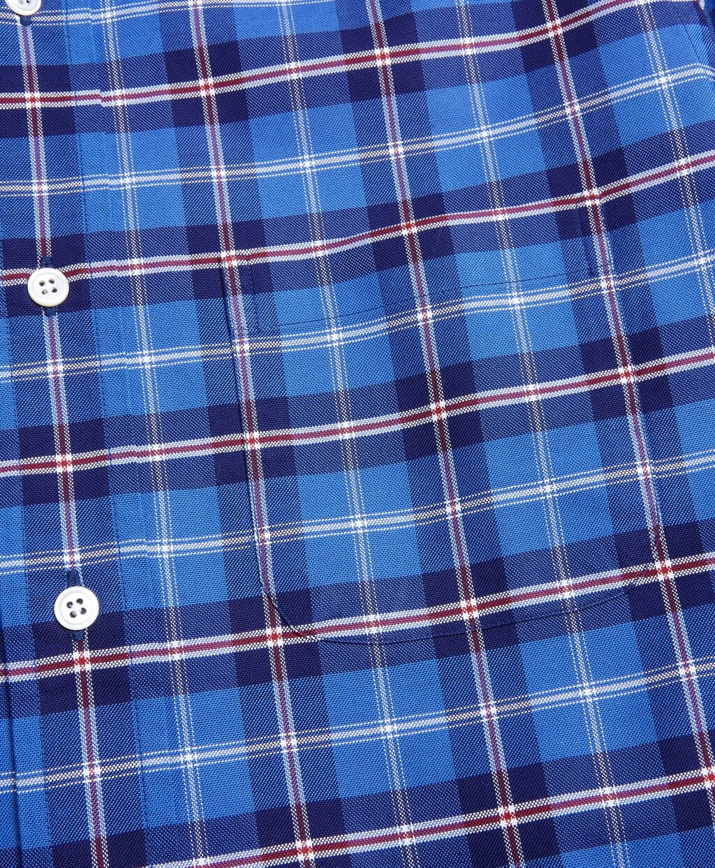 Brooks Brothers Men Milano Fit Oxford Plaid Sport Shirt