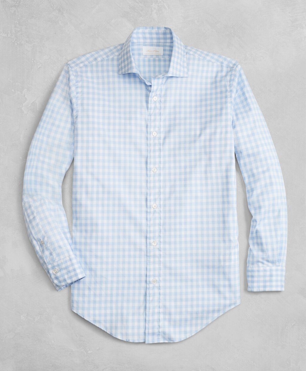 Brooks Brothers Men Golden Fleece® Regent Fit Gingham Flannel Sport Shirt
