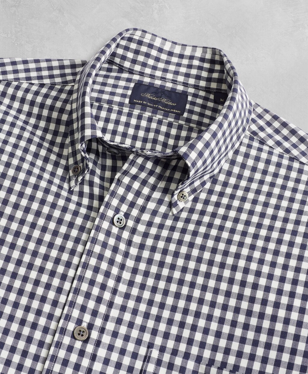 Brooks Brothers Men Golden Fleece® BrooksTech™ Regent Fit Gingham Sport Shirt