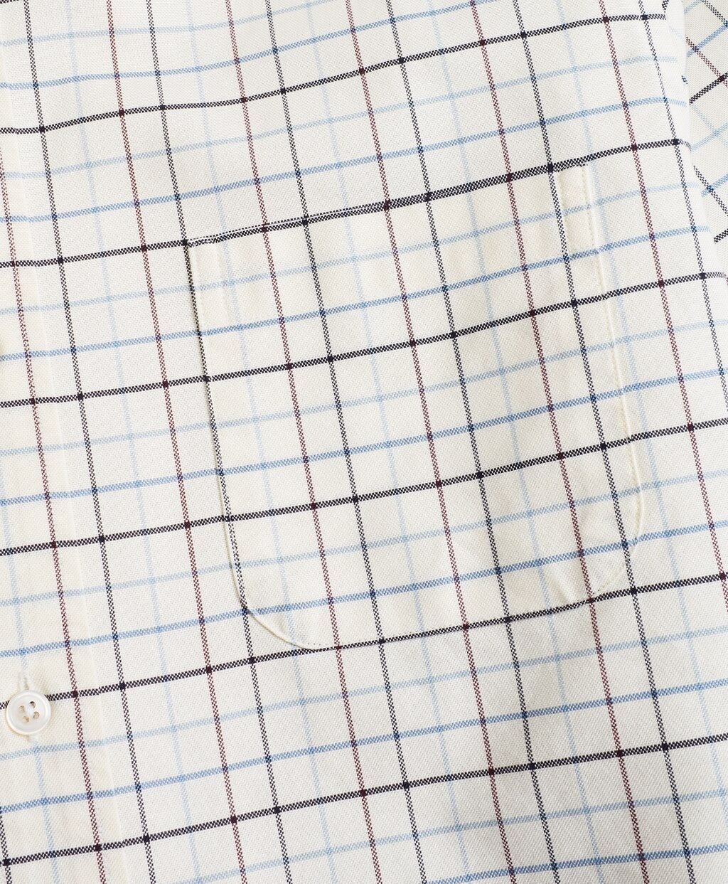 Brooks Brothers Men Milano Fit Oxford Windowpane Sport Shirt
