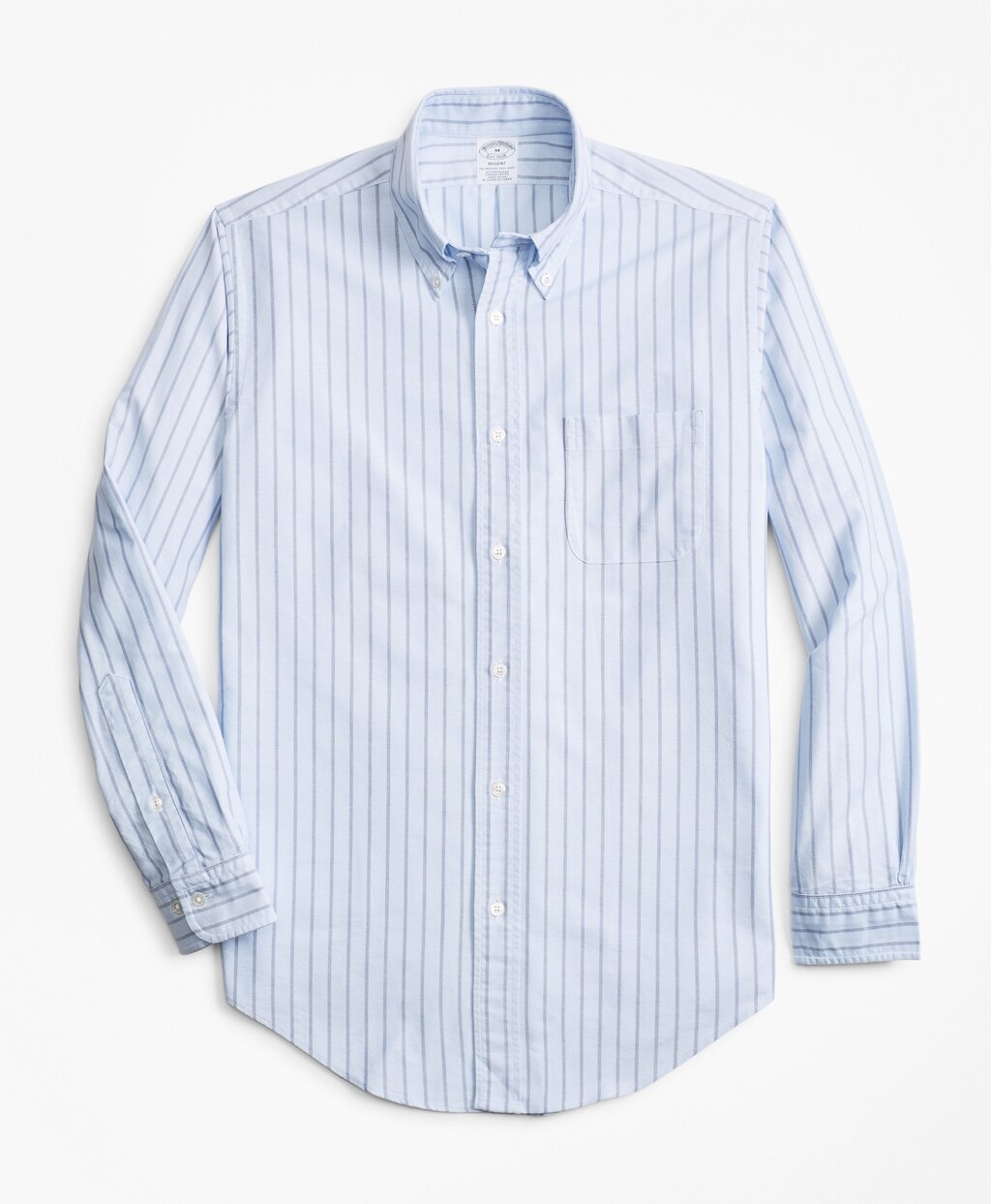 Brooks Brothers Men Regent Fit Oxford Stripe Sport Shirt