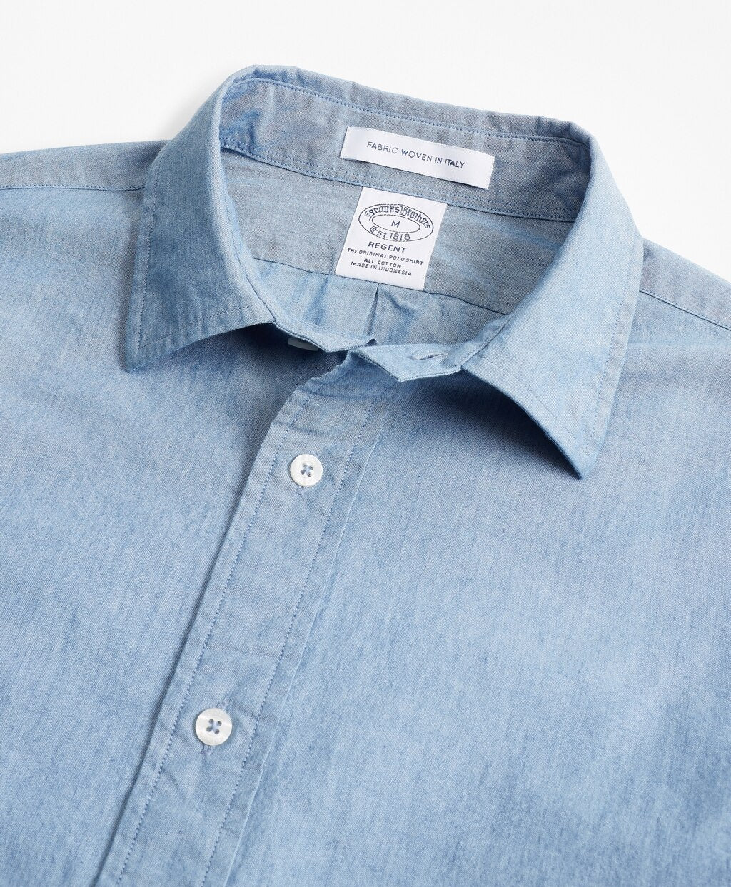 Brooks Brothers Men Regent Fit Indigo Sport Shirt