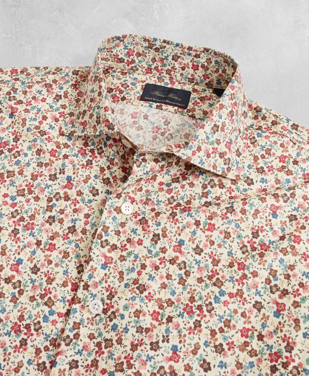 Brooks Brothers Men Golden Fleece® Regent Fit Multi-Color Floral Sport Shirt