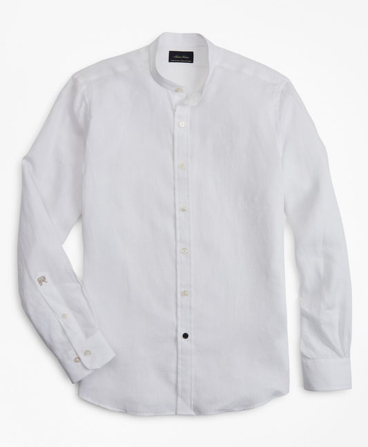 Brooks Brothers Men Riccardo Pozzoli for Brooks Brothers: The Collarless Shirt