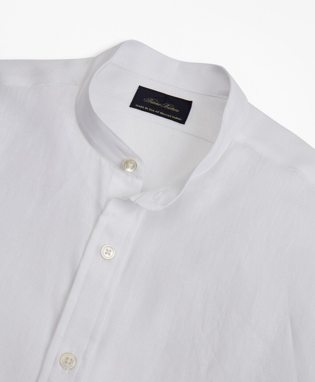 Brooks Brothers Men Riccardo Pozzoli for Brooks Brothers: The Collarless Shirt