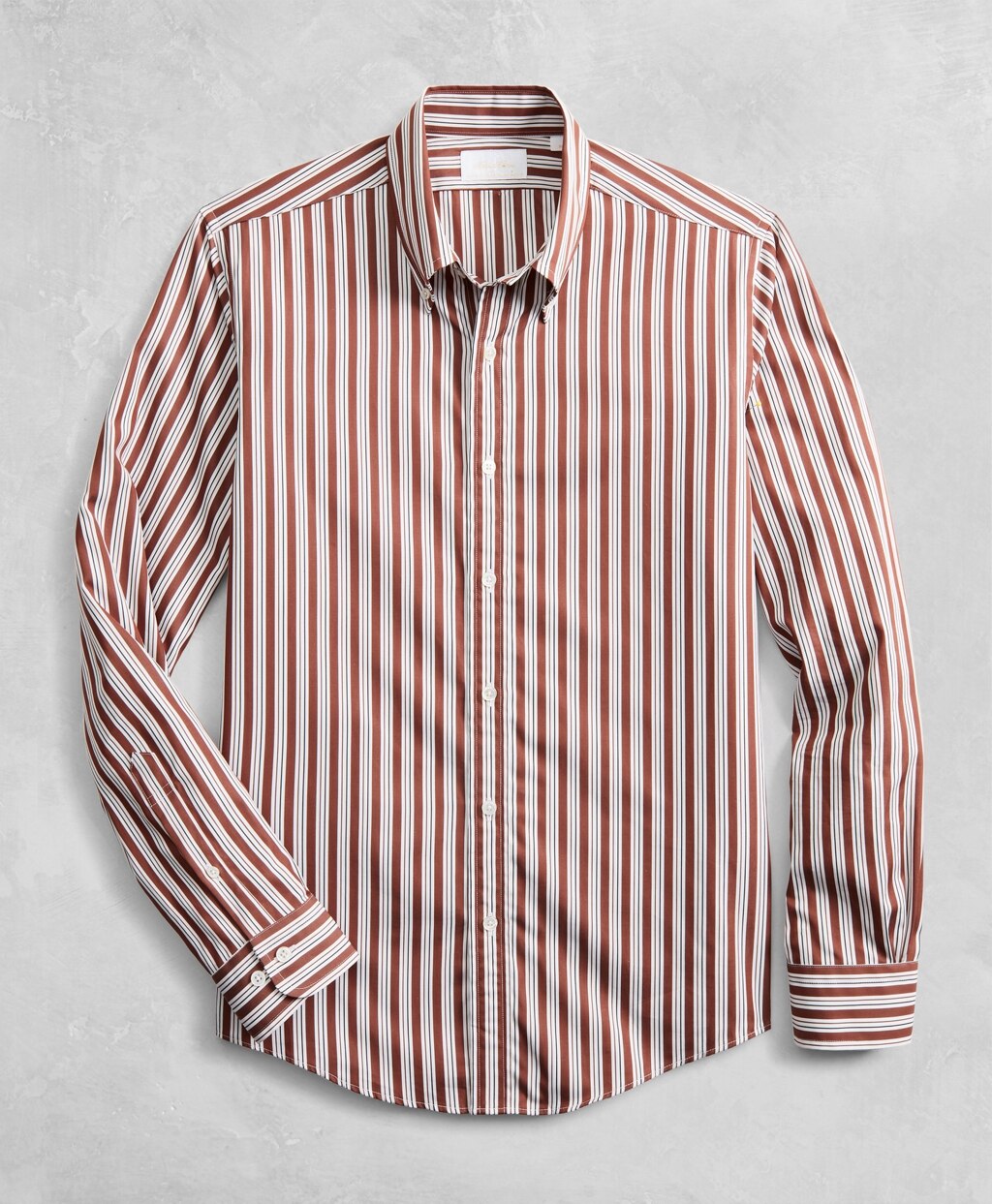 Brooks Brothers Men Golden Fleece® Regent Fitted Multi-Stripe Sport Shirt