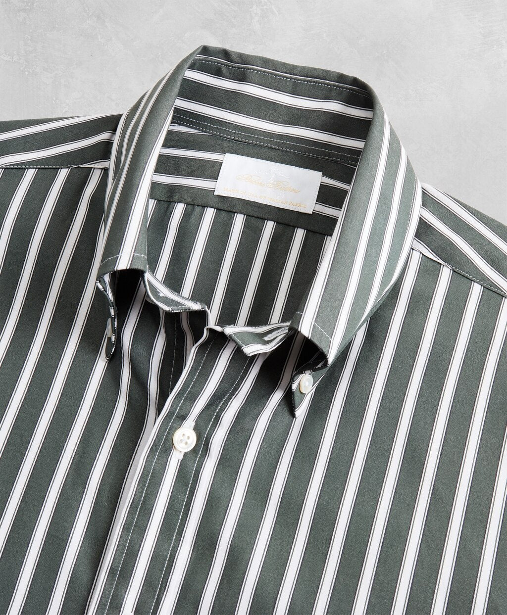 Brooks Brothers Men Golden Fleece® Regent Fitted Multi-Stripe Sport Shirt