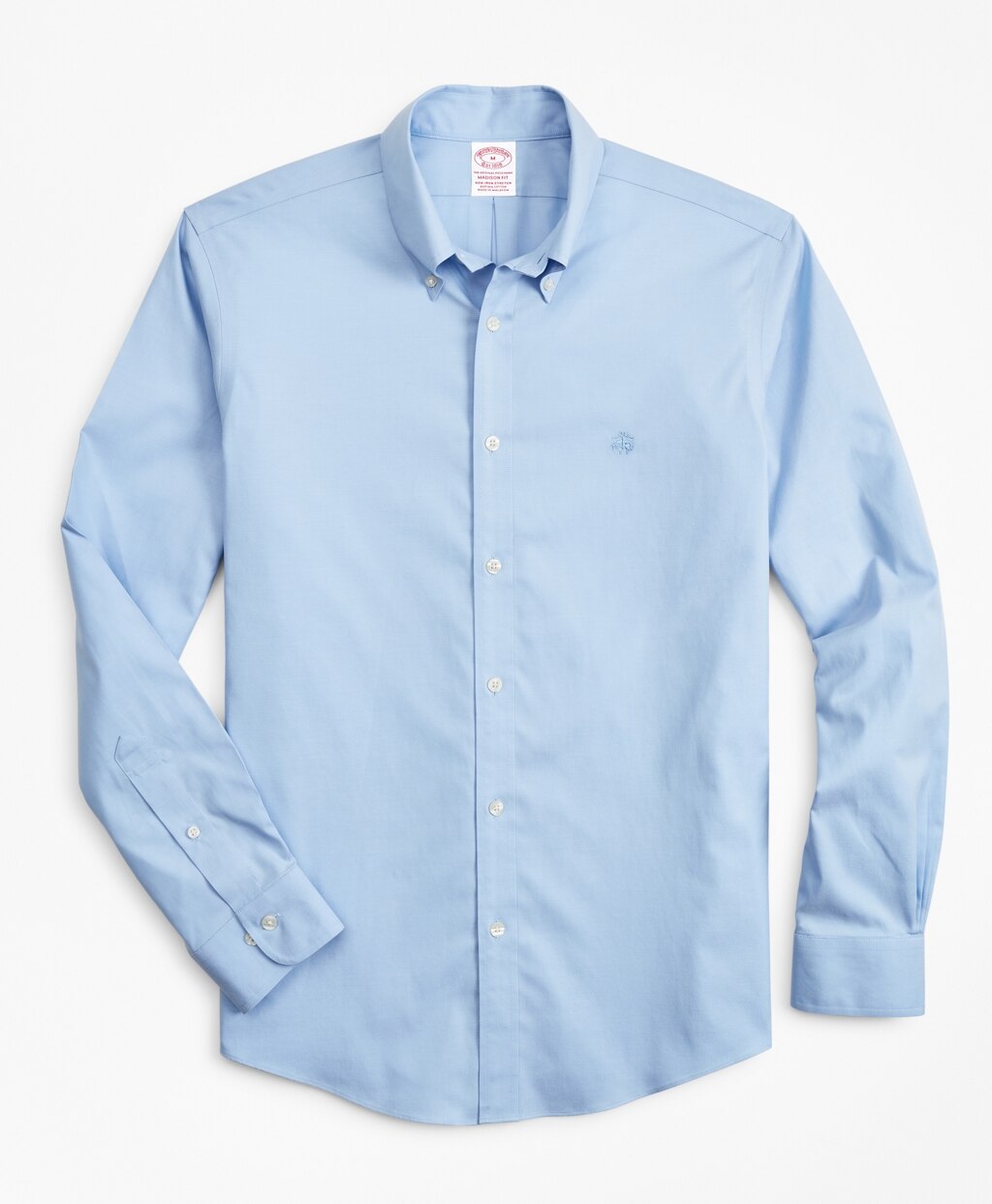 Brooks Brothers Men Stretch Madison Classic-Fit Sport Shirt, Non-Iron