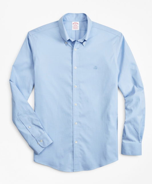 Brooks Brothers Men Stretch Madison Classic-Fit Sport Shirt, Non-Iron