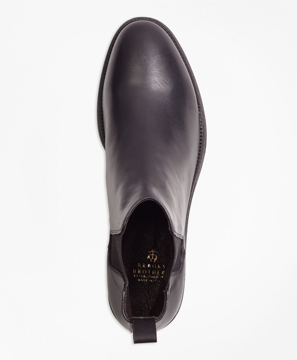 Brooks Brothers Men Leather Chelsea Boots
