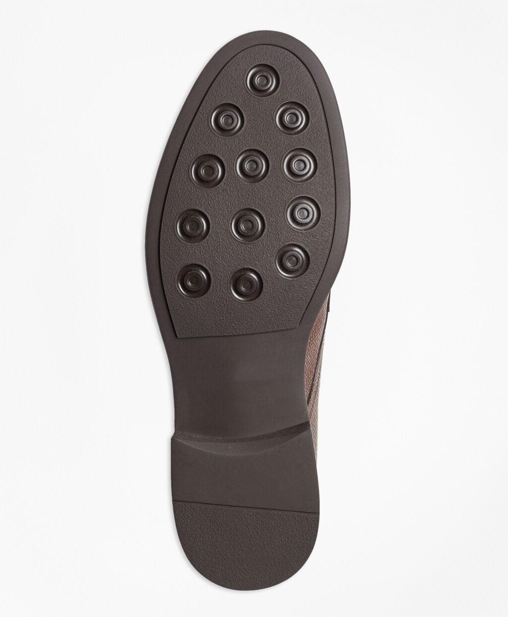 Brooks Brothers Men 1818 Footwear Textured Leather Captoes