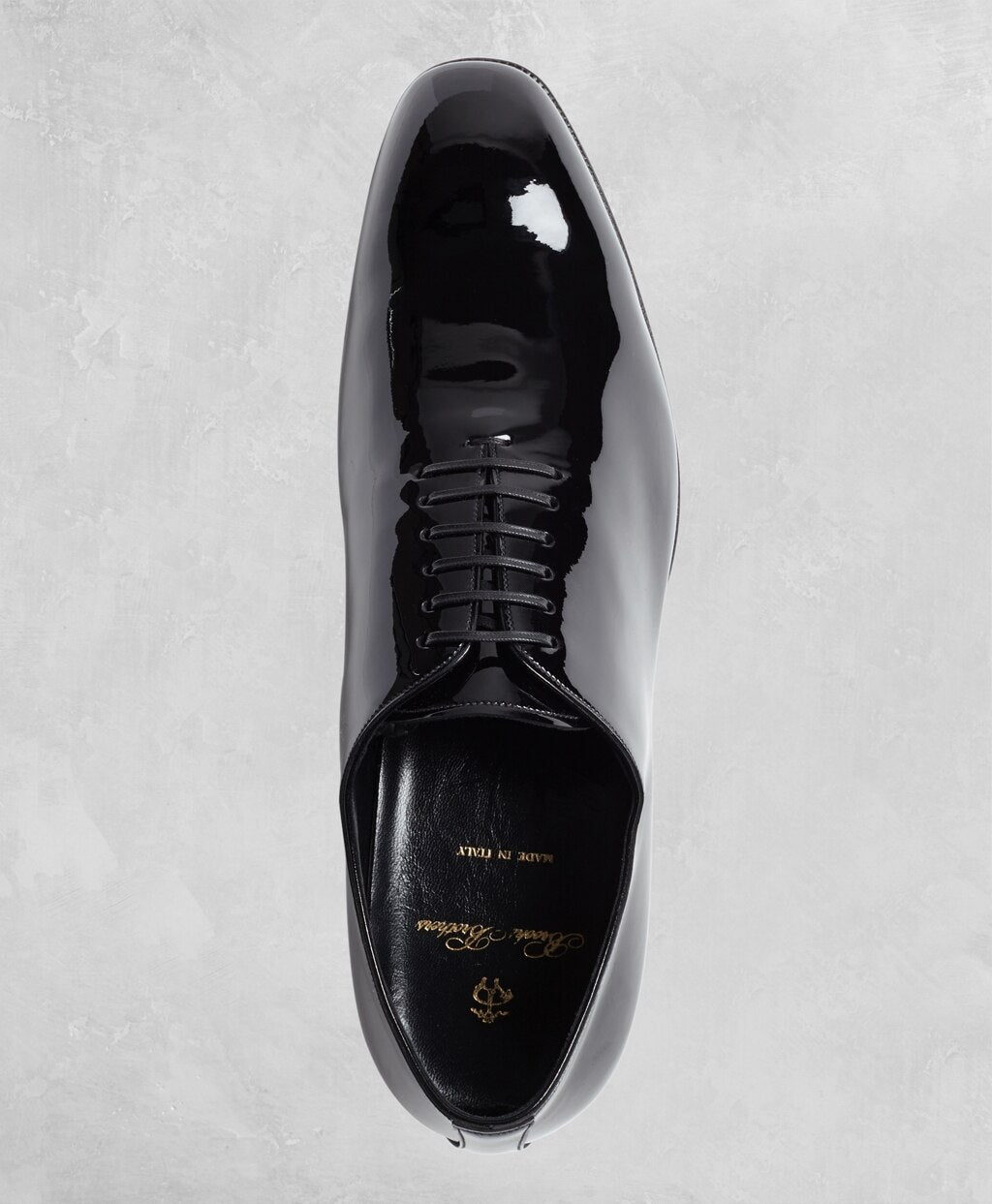 Brooks Brothers Men Golden Fleece® Patent Leather Formal Shoes