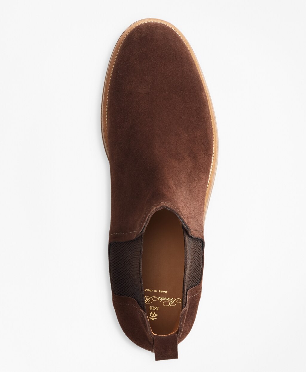 Brooks Brothers Men Chelsea Suede Boots