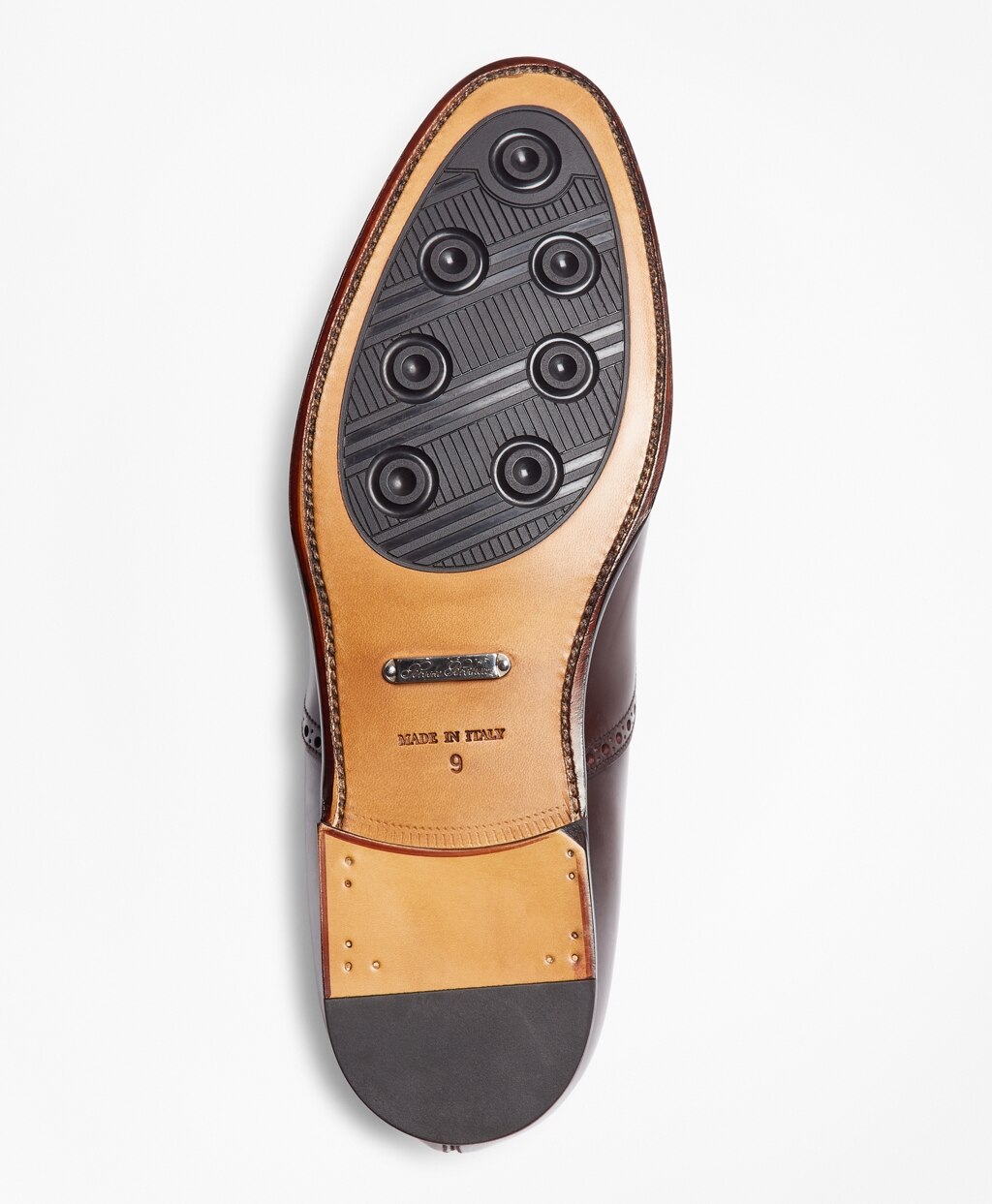 Brooks Brothers Men 200th Anniversary Limited-Edition Golden Fleece® Cordovan Wingtip Loafers