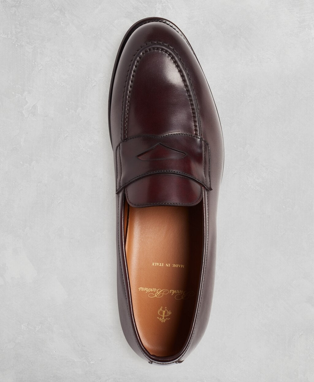 Brooks Brothers Men Golden Fleece® Cordovan Penny Loafers