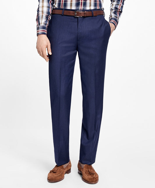 Brooks Brothers Men Regent Fit Stretch Wool Trousers