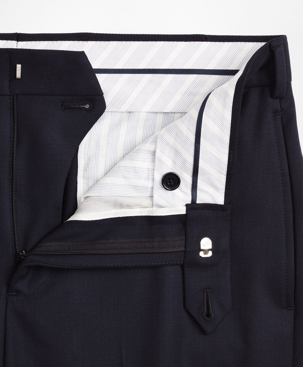 Brooks Brothers Men Regent Fit Stretch Wool Trousers