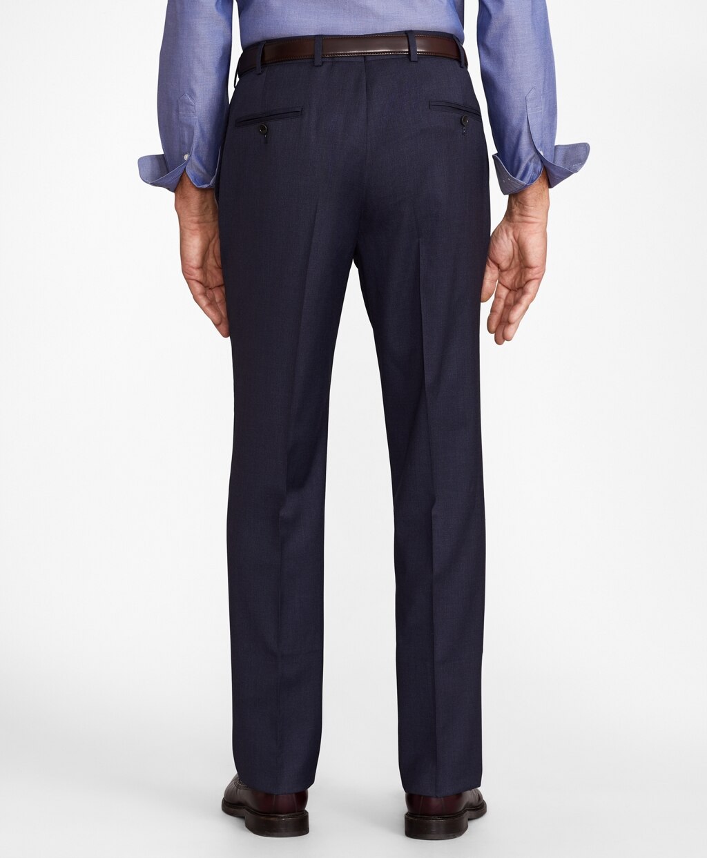 Brooks Brothers Men BrooksFlex™ Madison-Fit Wool Trousers