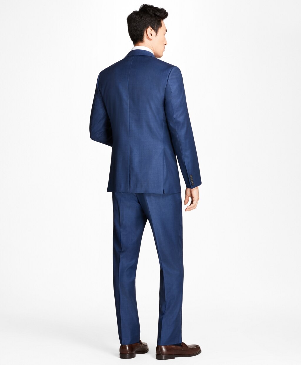 Brooks Brothers Men Regent Fit Sharkskin 1818 Suit