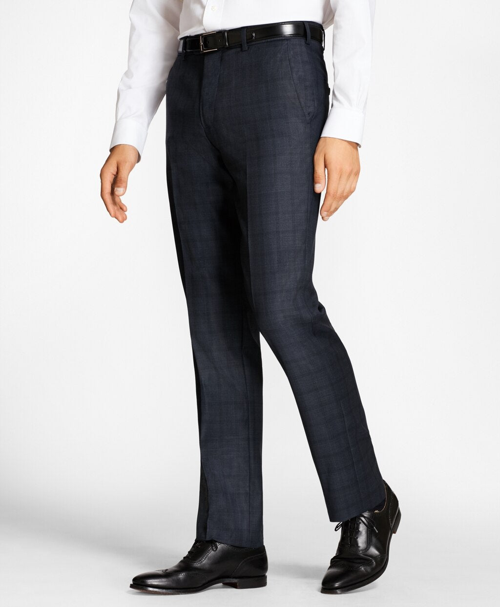Brooks Brothers Men Golden Fleece® Regent Fit  Windowpane Suit