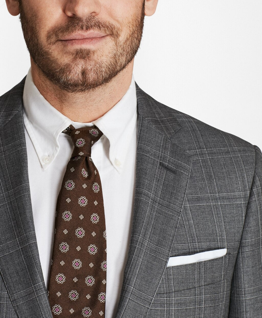 Brooks Brothers Men Regent Fit Plaid 1818 Suit