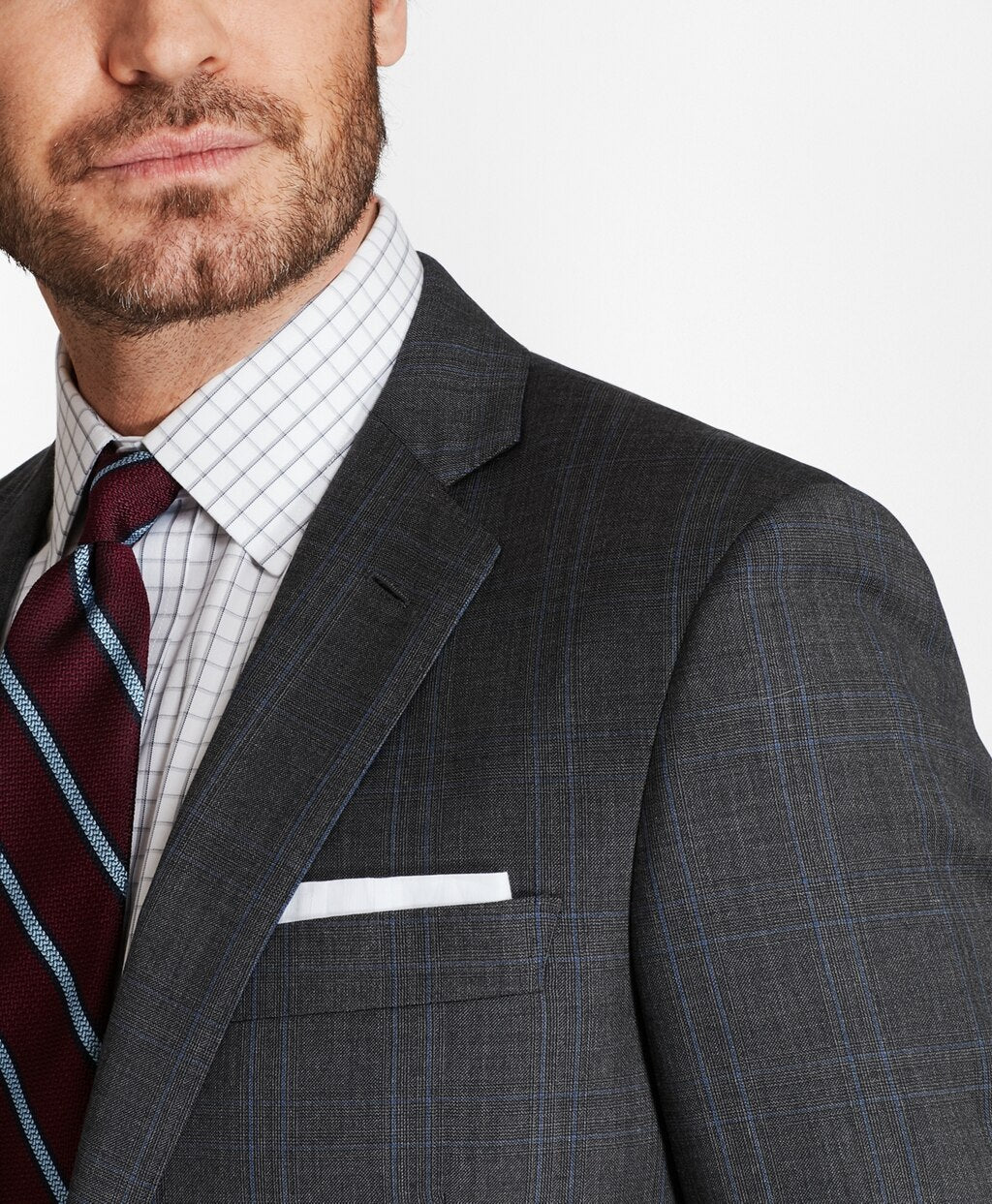 Brooks Brothers Men Regent Fit Plaid with Deco 1818 Suit