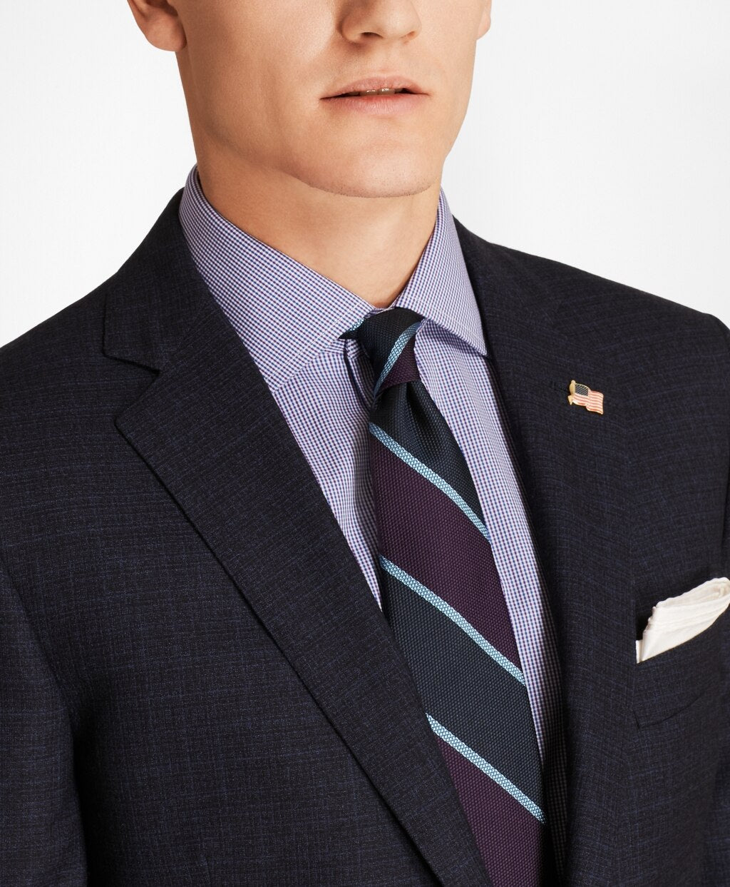 Brooks Brothers Men Regent Fit Two-Button 1818 Suit