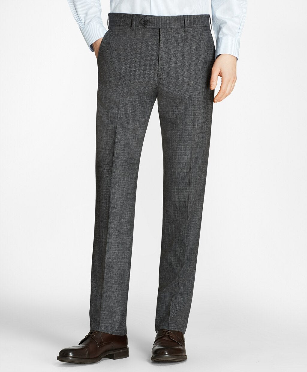 Brooks Brothers Men Milano Fit Grey 1818 Suit
