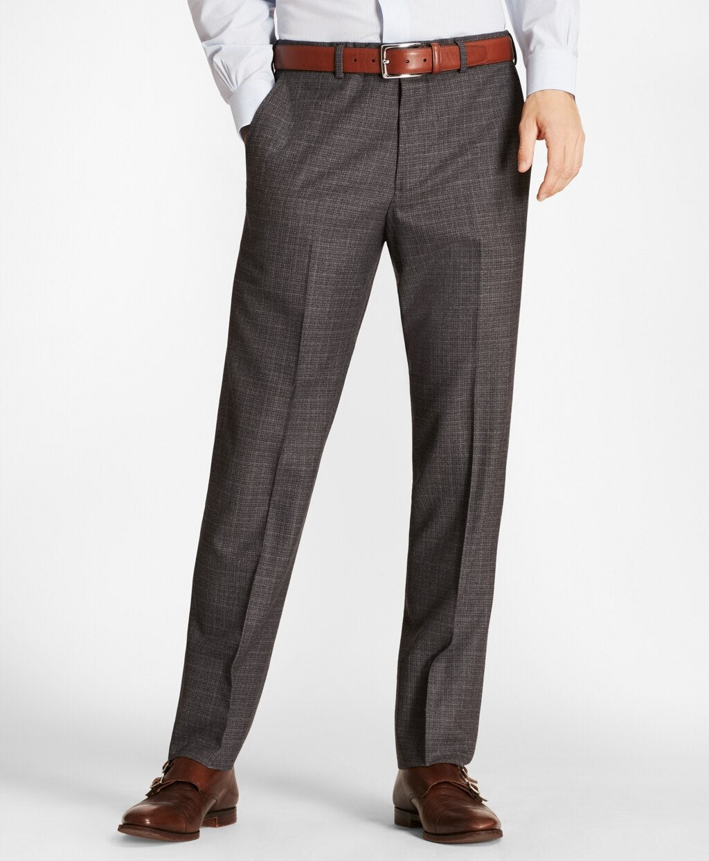 Brooks Brothers Men Regent Fit Grey 1818 Suit