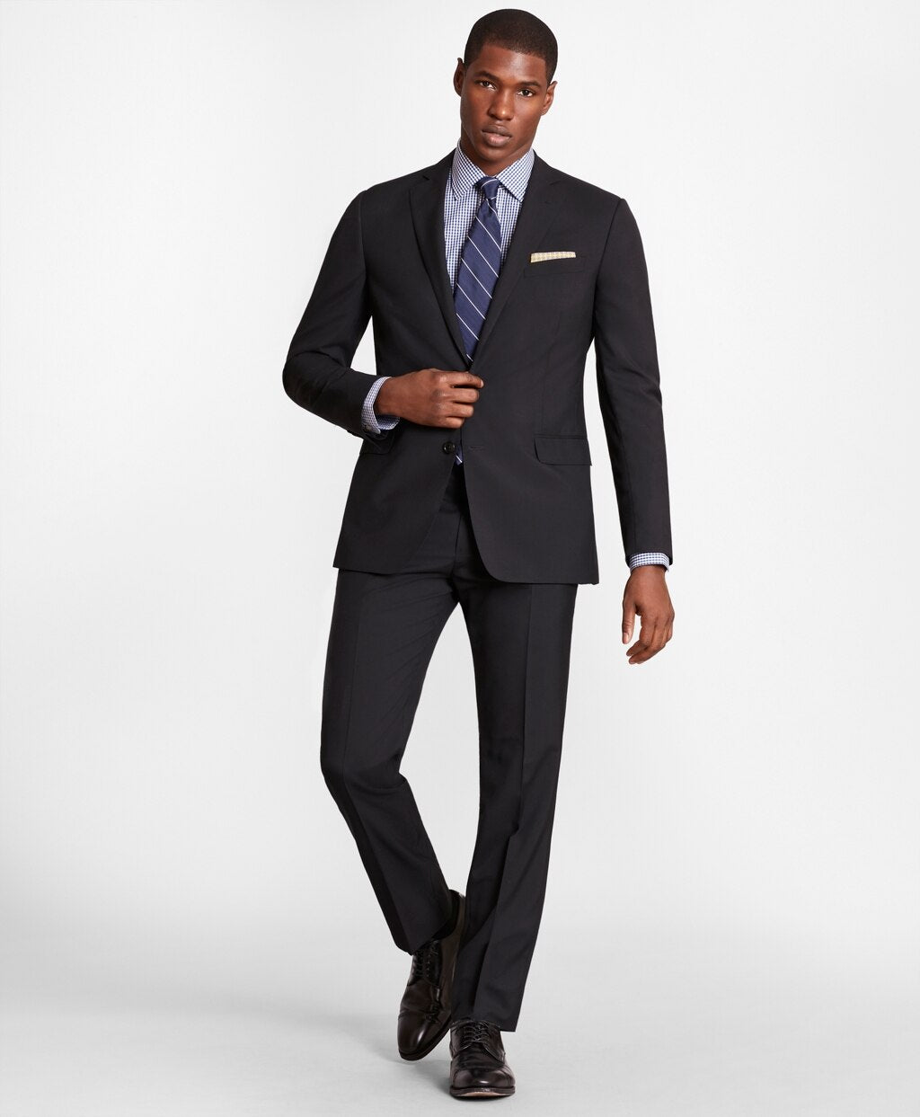 Brooks Brothers Men BrooksGate™ Regent-Fit Wool Suit Jacket