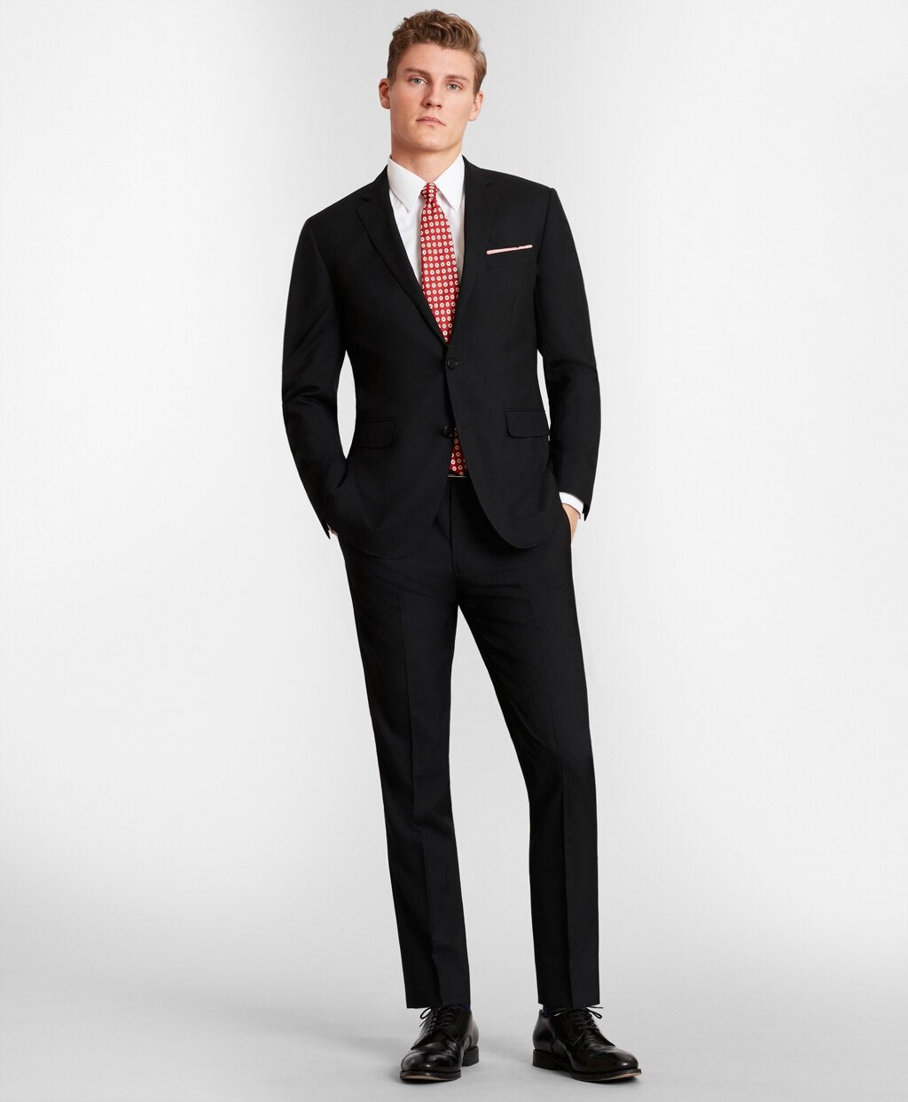 Brooks Brothers Men BrooksGate™ Milano-Fit Wool Suit Jacket