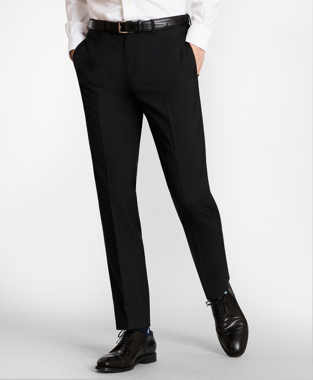 Brooks Brothers Men BrooksGate™ Milano-Fit Wool Suit Pants