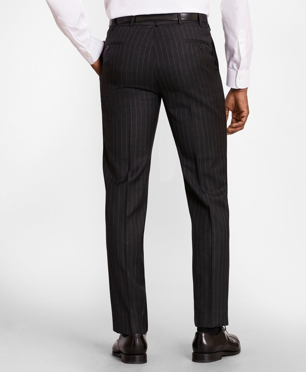 Brooks Brothers Men BrooksGate™ Regent-Fit Striped Wool Twill Suit Pants