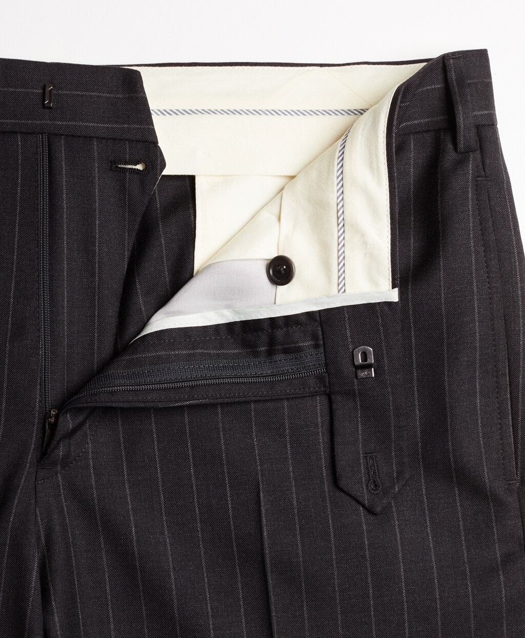 Brooks Brothers Men BrooksGate™ Regent-Fit Striped Wool Twill Suit Pants