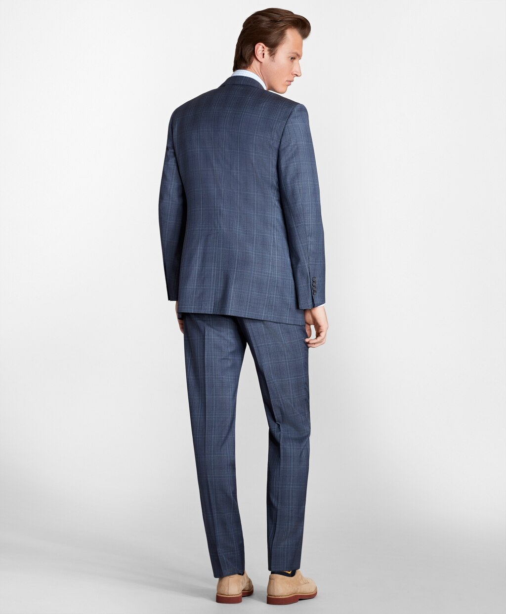 Brooks Brothers Men Madison Fit Check 1818 Suit