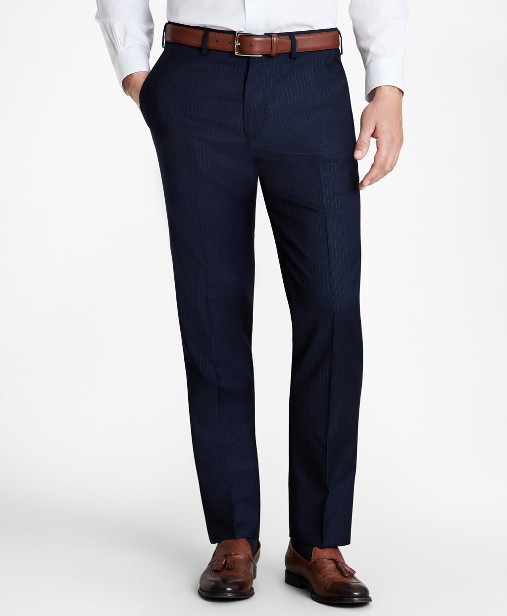 Brooks Brothers Men Regent Fit Pinstripe 1818 Suit