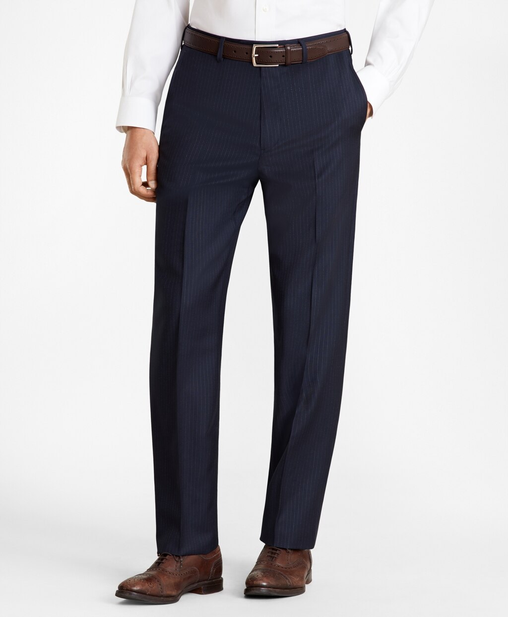 Brooks Brothers Men Madison Fit Pinstripe 1818 Suit