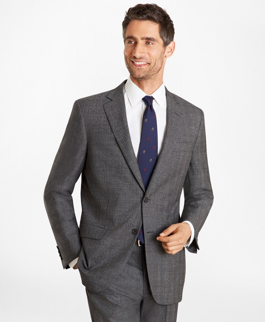 Brooks Brothers Men Madison Fit Glen Plaid 1818 Suit