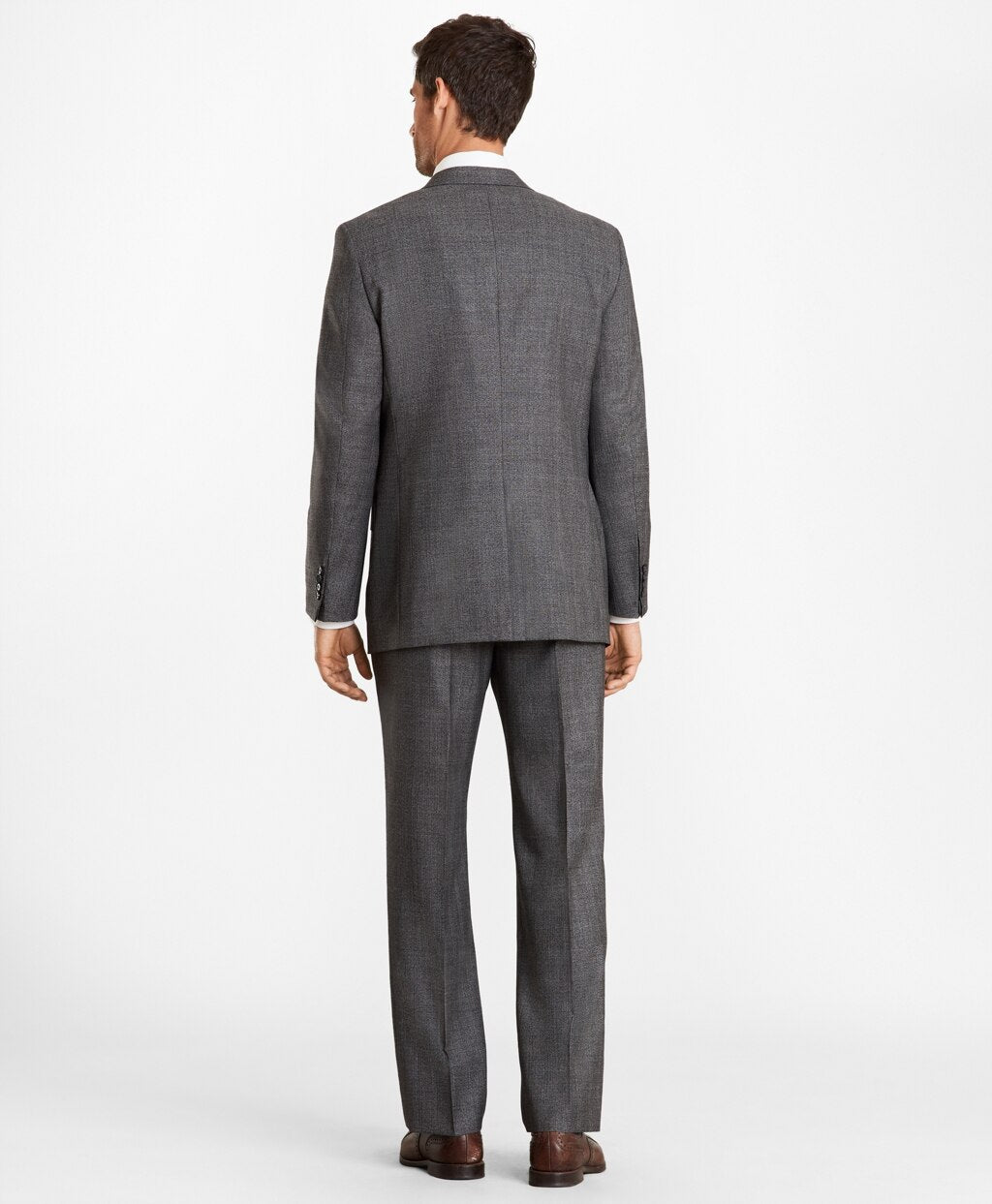 Brooks Brothers Men Madison Fit Glen Plaid 1818 Suit