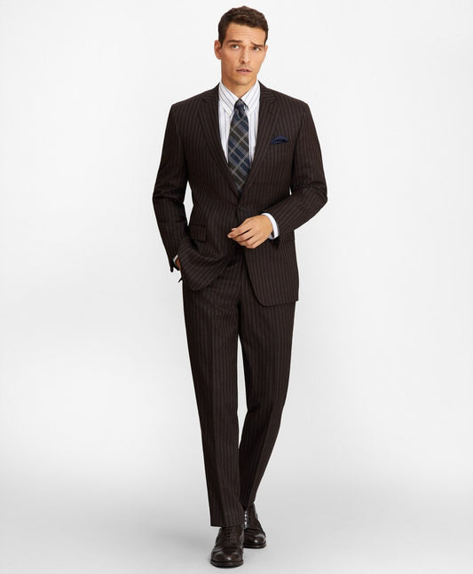 Brooks Brothers Men Regent Fit Stripe 1818 Suit