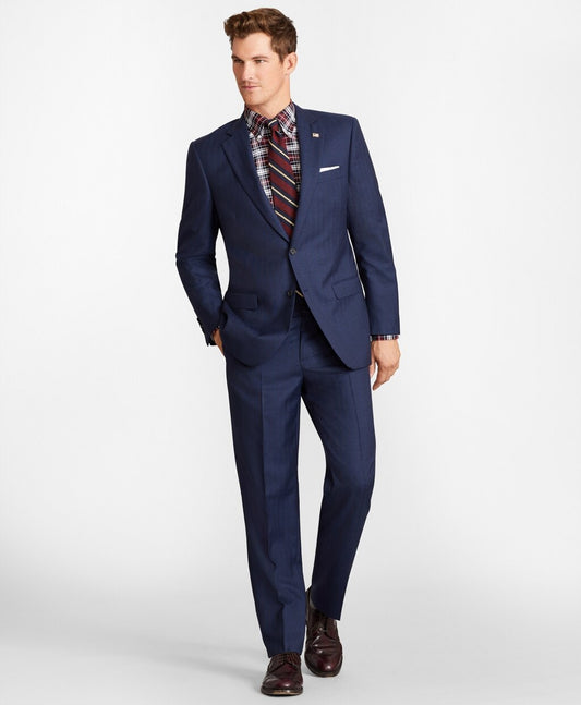 Brooks Brothers Men Madison Fit Stripe 1818 Suit
