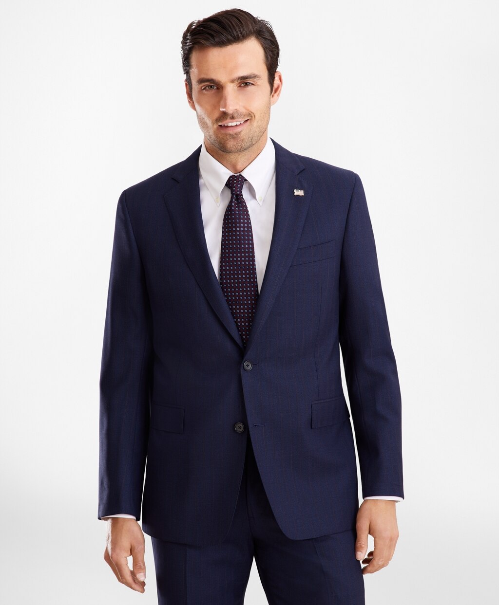 Brooks Brothers Men Regent Fit Stripe 1818 Suit