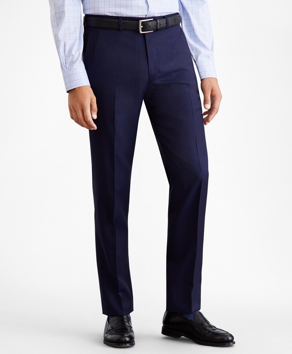 Brooks Brothers Men Regent Fit Two-Button Stripe 1818 Suit