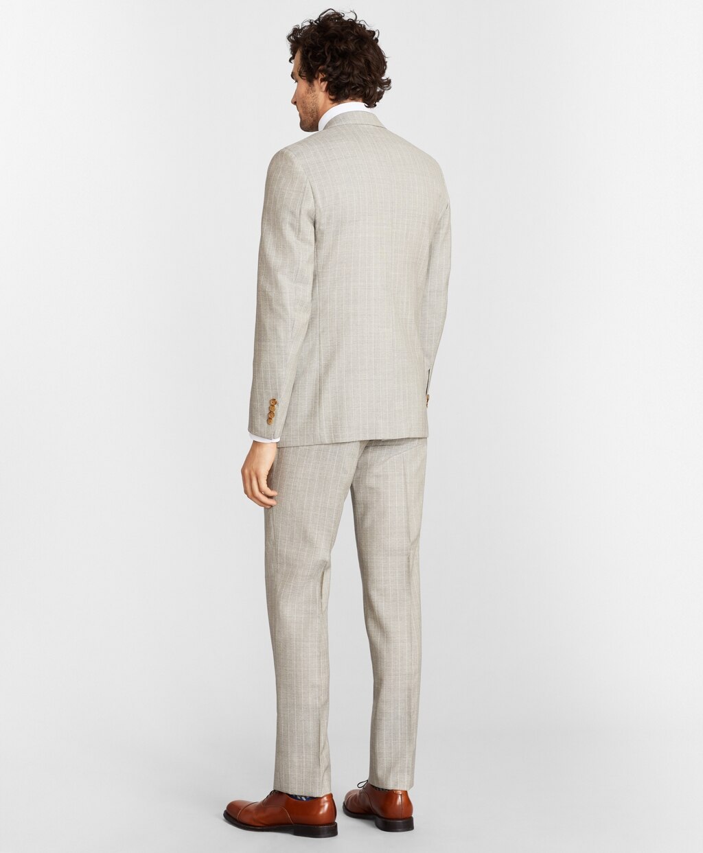 Brooks Brothers Men Regent Fit Stripe 1818 Suit